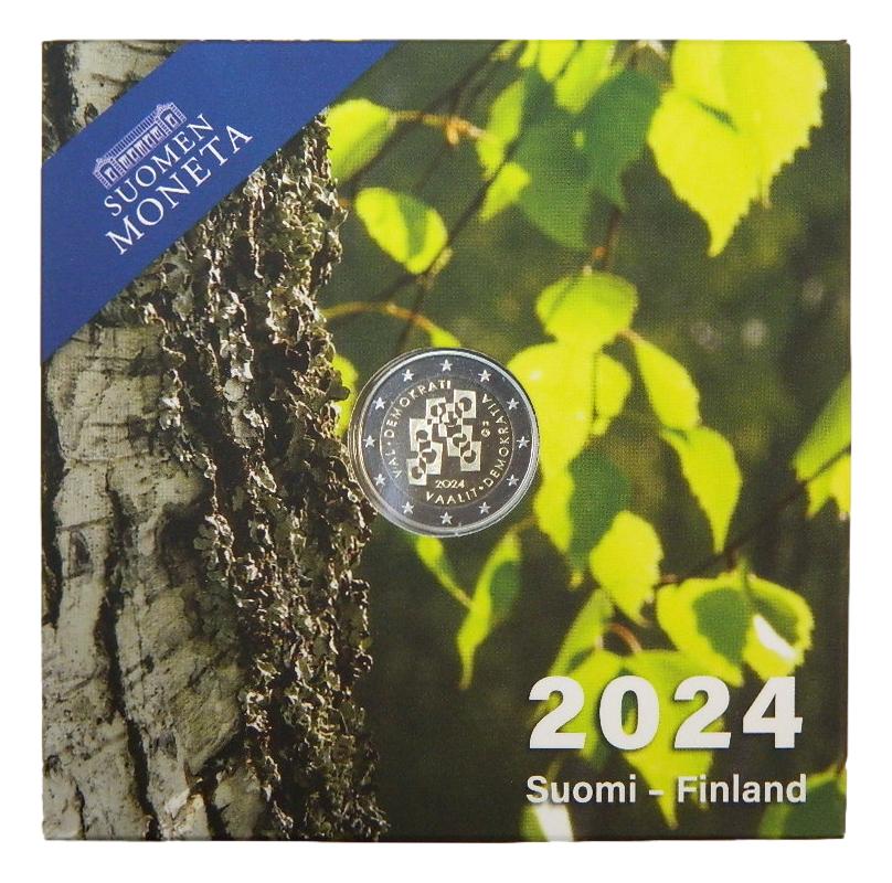 2024 - FINLANDIA - 2 EURO - ELECCIONES Y DEMOCRACIA - PROOF