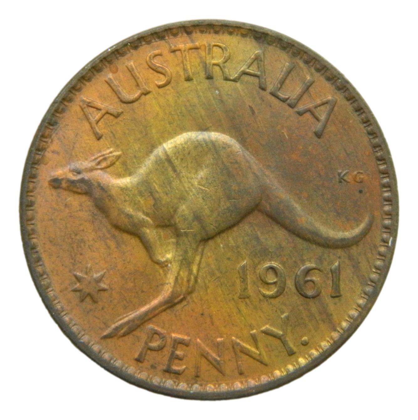 1961 - AUSTRALIA - PENNY - KM 56 - S9/533