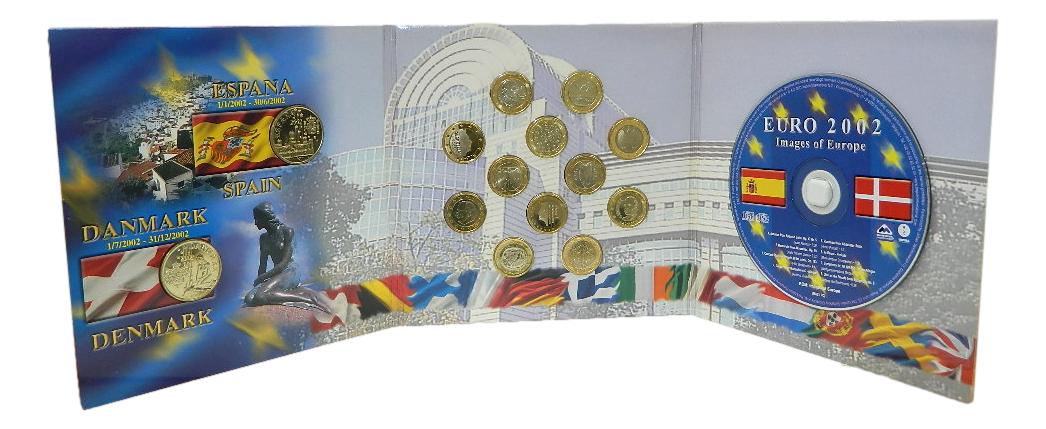 EURO 2002 - CARTERA 12 MONEDAS DE 1 EURO