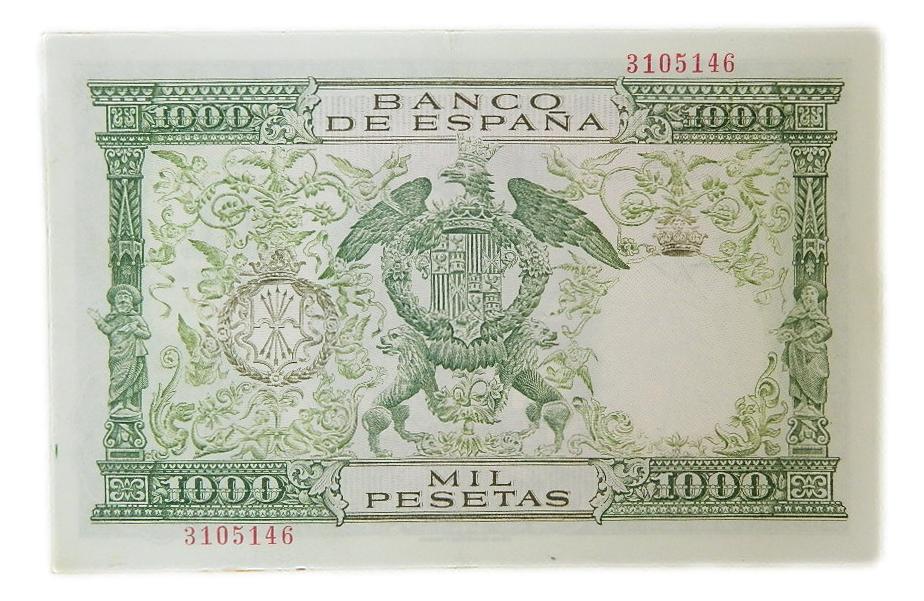 1957 - ESPAÑA - 1000 PESETAS - REYES CATOLICOS - BC