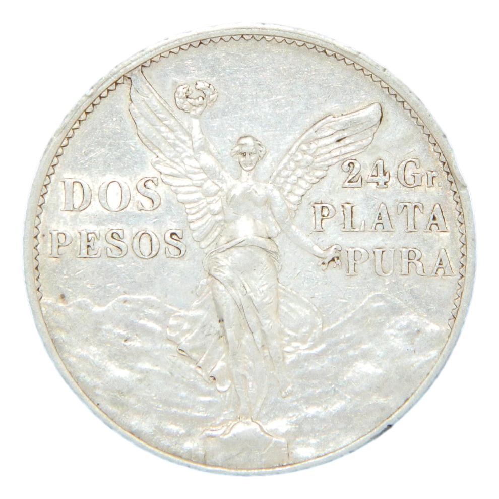 1921 - MEXICO - 2 PESOS - PLATA 