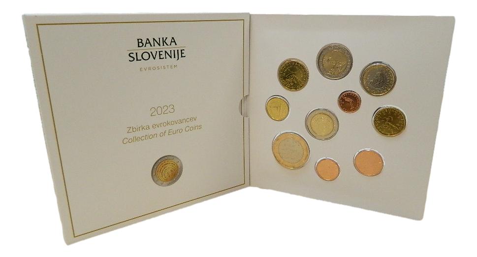 2023 - ESLOVENIA - CARTERA EUROS - 10 MONEDAS