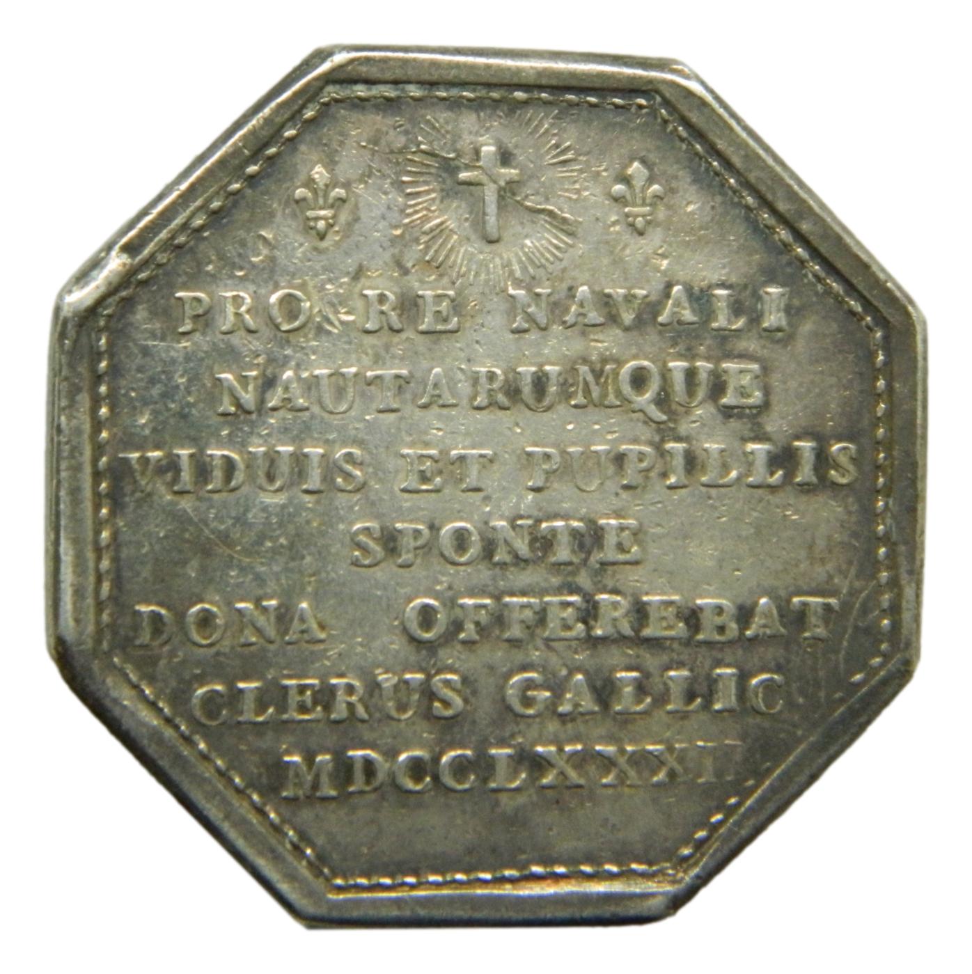 1782 - FRANCIA - JETON - LOUIS XVI - AMERICAN COLONIAL - S9/442