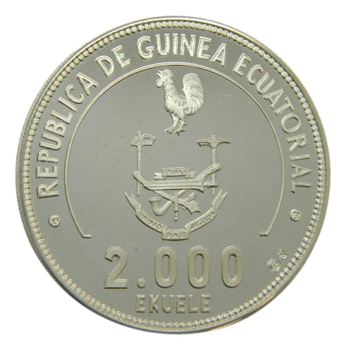 1978 - GUINEA ECUATORIAL - 2000 EKUELE - ARGENTINA 1978	