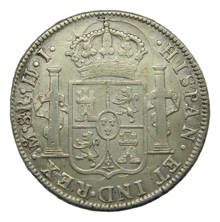 1810 HJ - FERNANDO VII - 8 REALES - MEXICO - MBC+