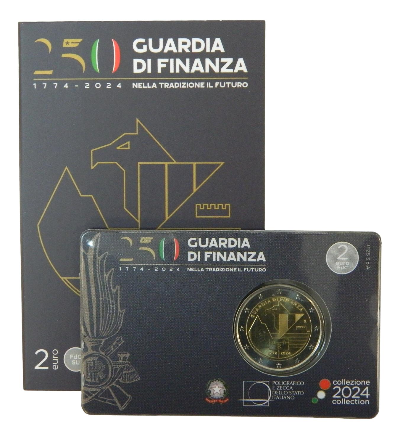 2024 - ITALIA - 2 EURO - GUARDIA DI FINANZA - COINCARD