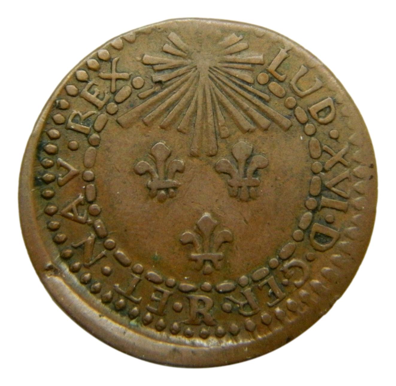 1781 R - FRANCIA - ESSAI 3 SOUS - GUIQUERO- ORLEANS - S9/633