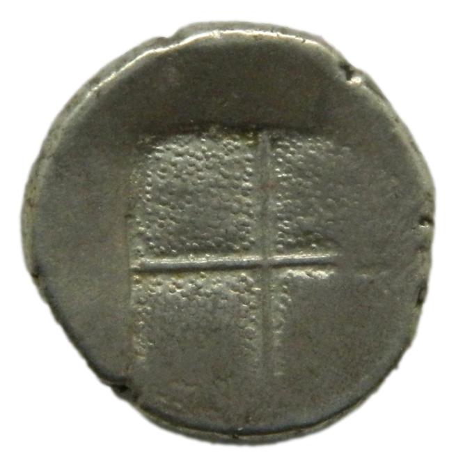 Tetróbolo. 424-400 aC. Macedonia. akanthos.
