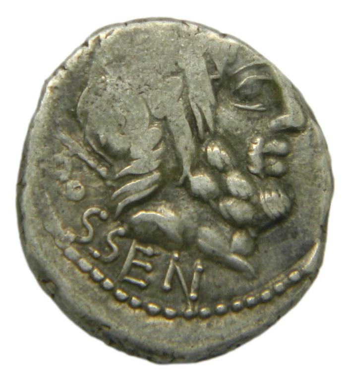 DENARIO - 87 aC - RUBRIA - L.RUBRIUS - ROMA