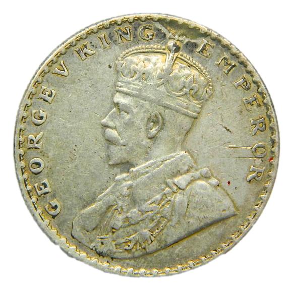 1912 - INDIA - RUPIA - PLATA - GEORGE V