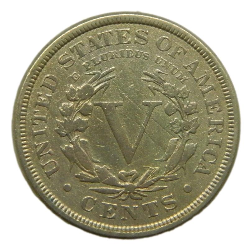 1891 - USA - 5 CENTS 
