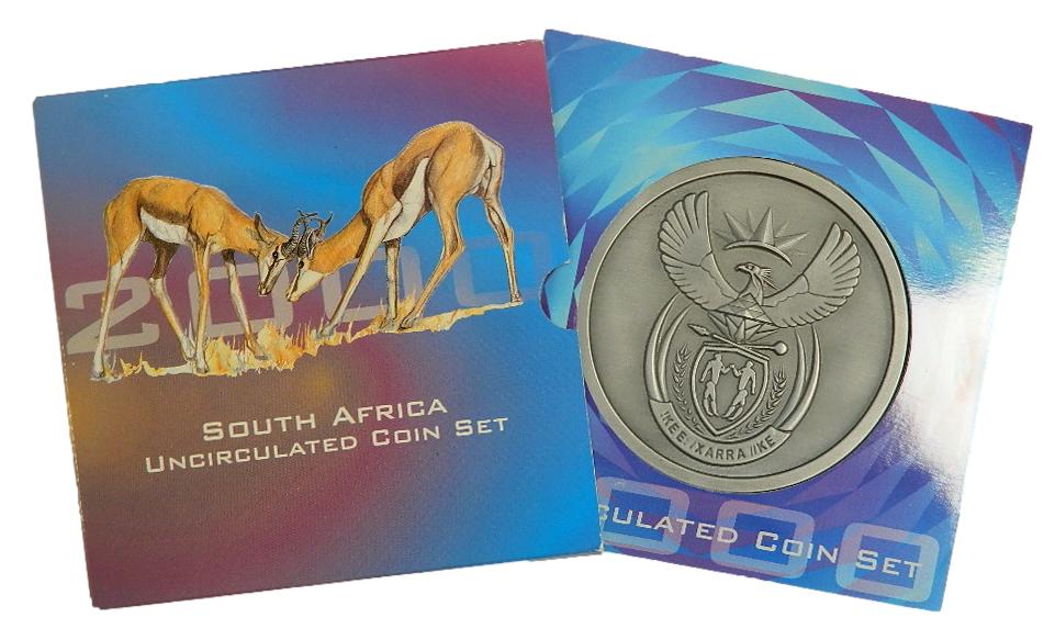 2000 - SUD AFRICA - SET 9 MONEDAS 