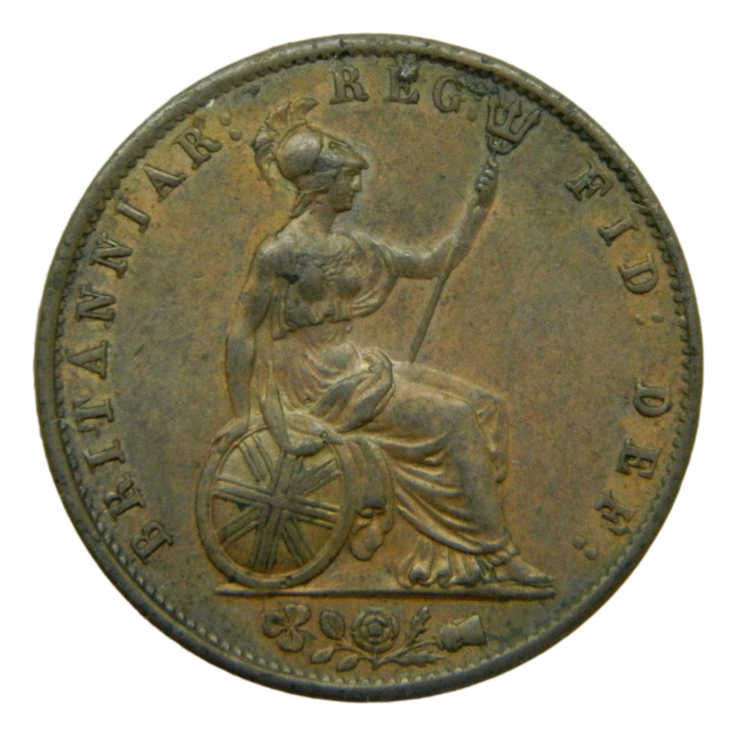 1855 - GRAN BRETAÑA - 1/2 PENNY - S6