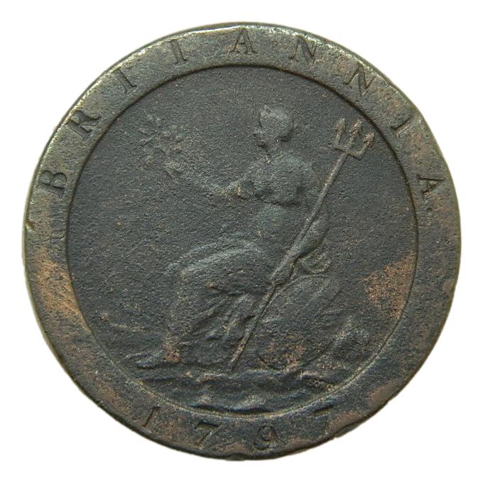 1797 - GRAN BRETAÑA - PENNY - GEORGE III