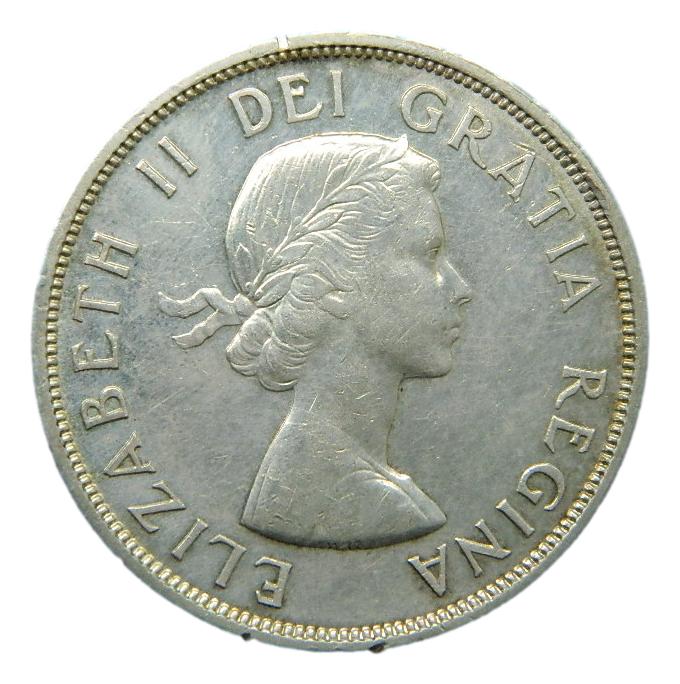 1961 - CANADA - DOLLAR - ELIZABETH II - PLATA