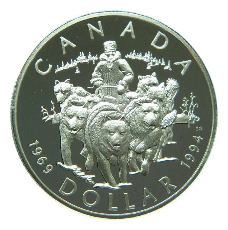 1994 - CANADA - DOLLAR - DOG TEAM PATROL