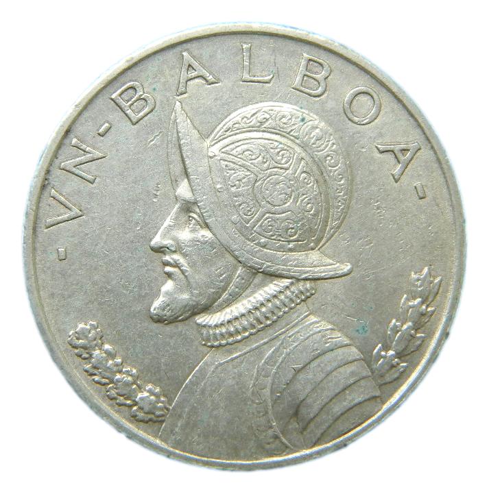 1947- PANAMA - 1 BALBOA - PLATA