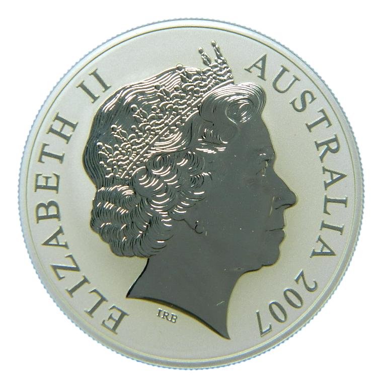 2007 - AUSTRALIA - CANGURO - 1 ONZA DE PLATA 