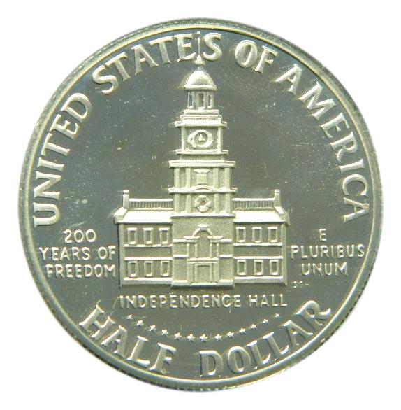 1976 - USA - 1/2 DOLAR - PLATA PROOF