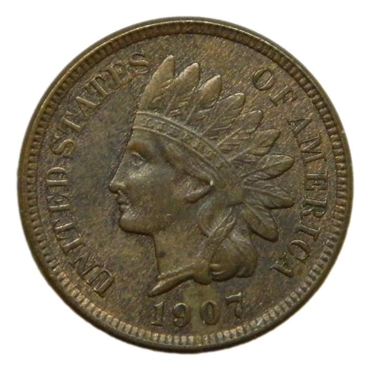 1907 - USA - 1 CENT - INDIAN HEAD