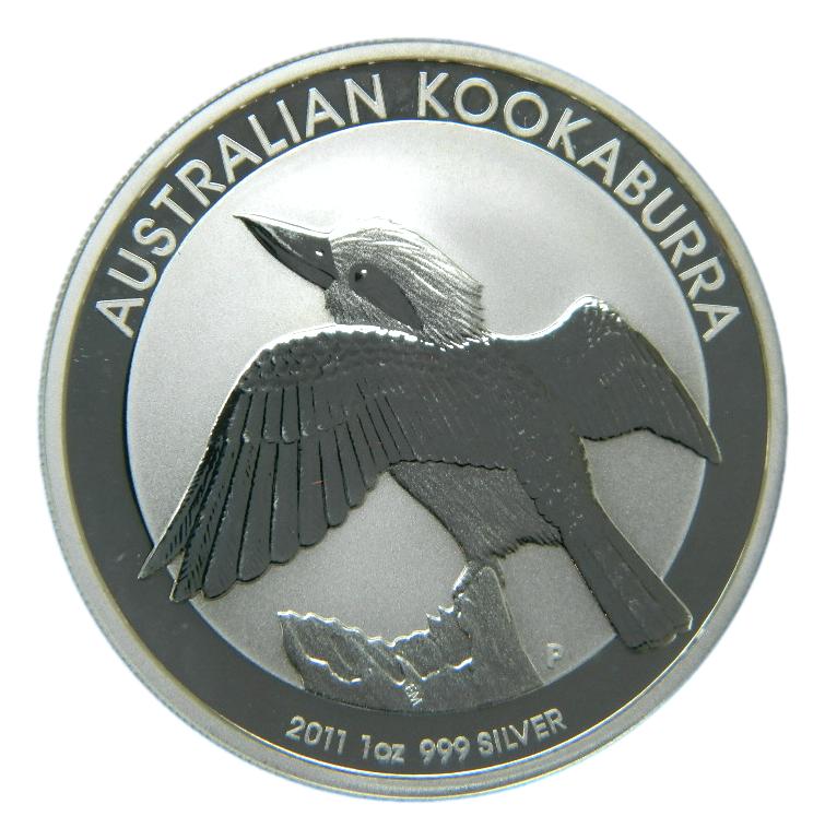 2011 - AUSTRALIA - KOOKABURRA - DOLAR - ONZA PLATA