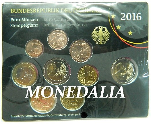 2016 - ALEMANIA - CARTERA EUROS