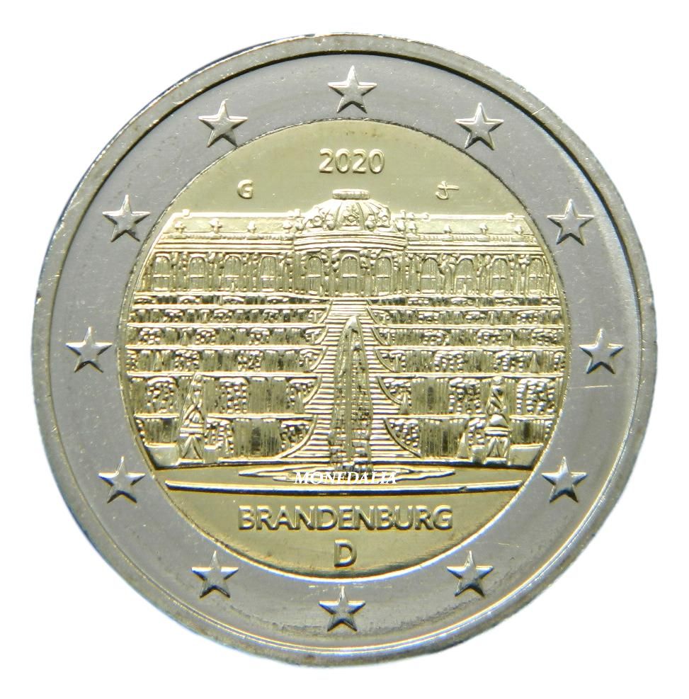 2020 - ALEMANIA - 2 EUROS - SANSSOUCI