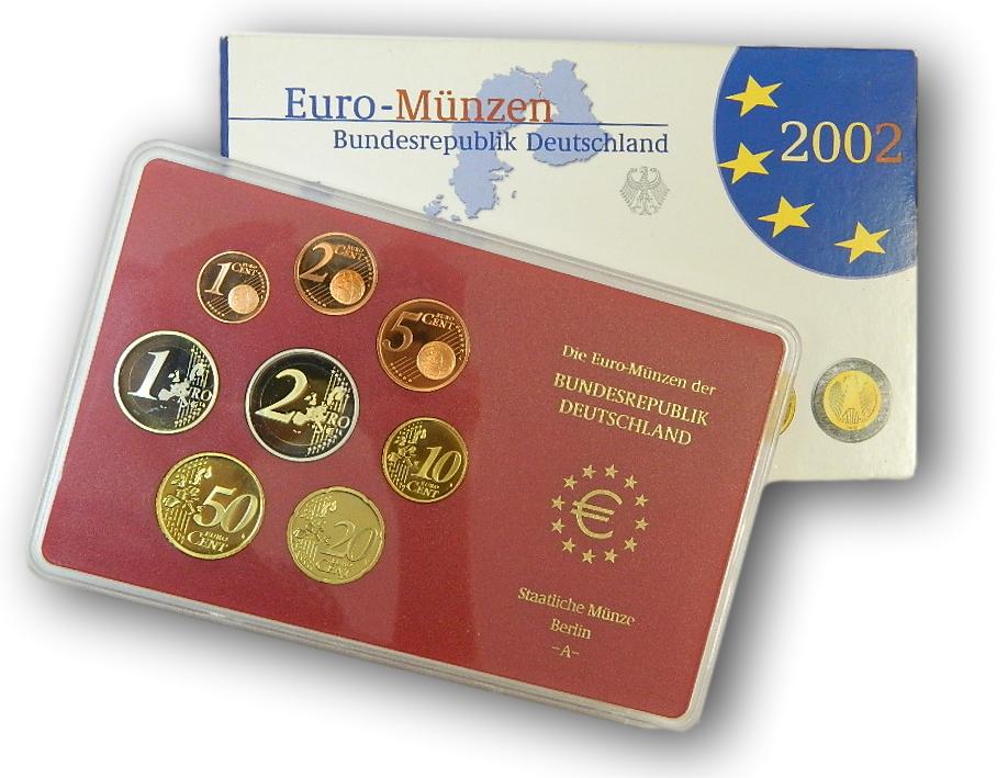2002 F - ALEMANIA - SERIE EUROS - PROOF