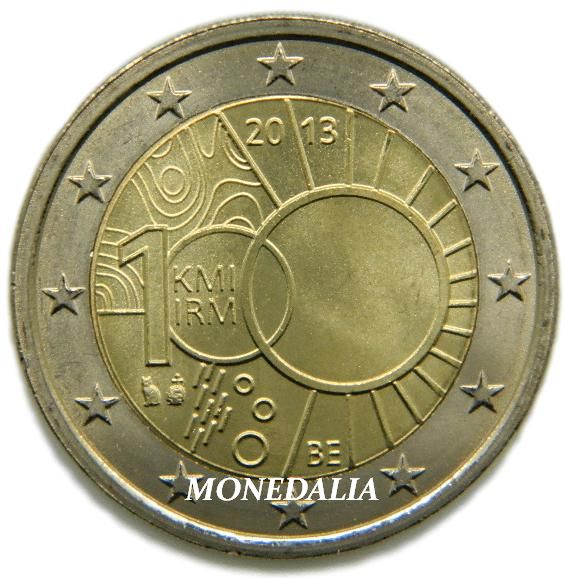 2013 - BELGICA - 2 EUROS - METEOROLOGIA