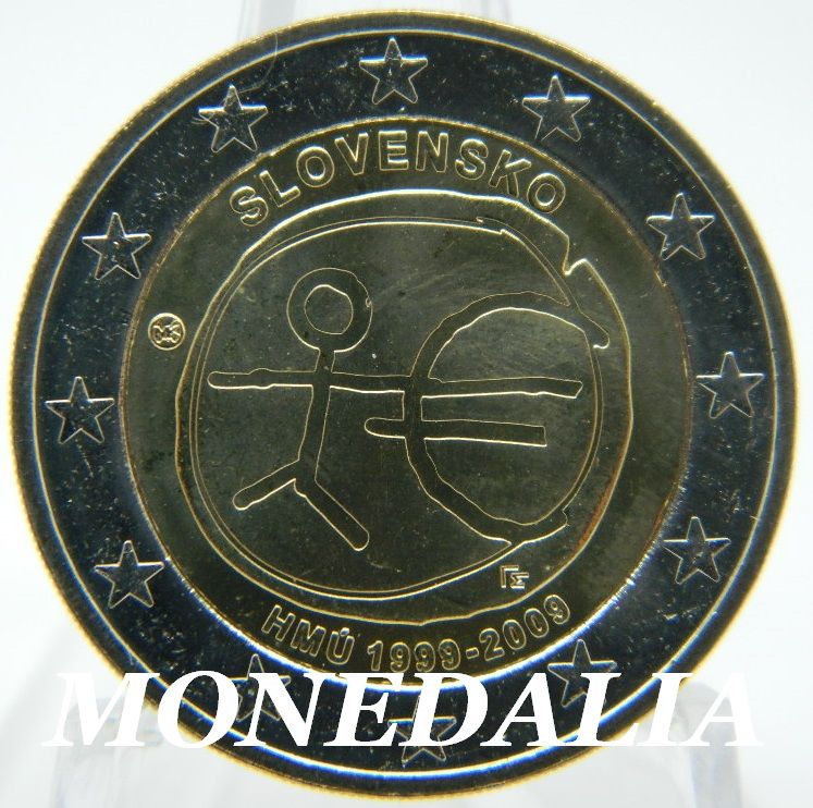 2009 - ESLOVAQUIA - 2 EUROS - EMU 