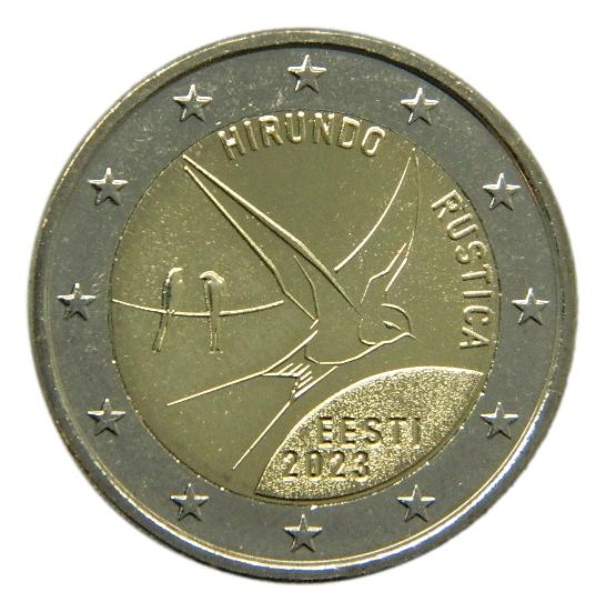 2023 - ESTONIA - 2 EURO - GOLONDRINA