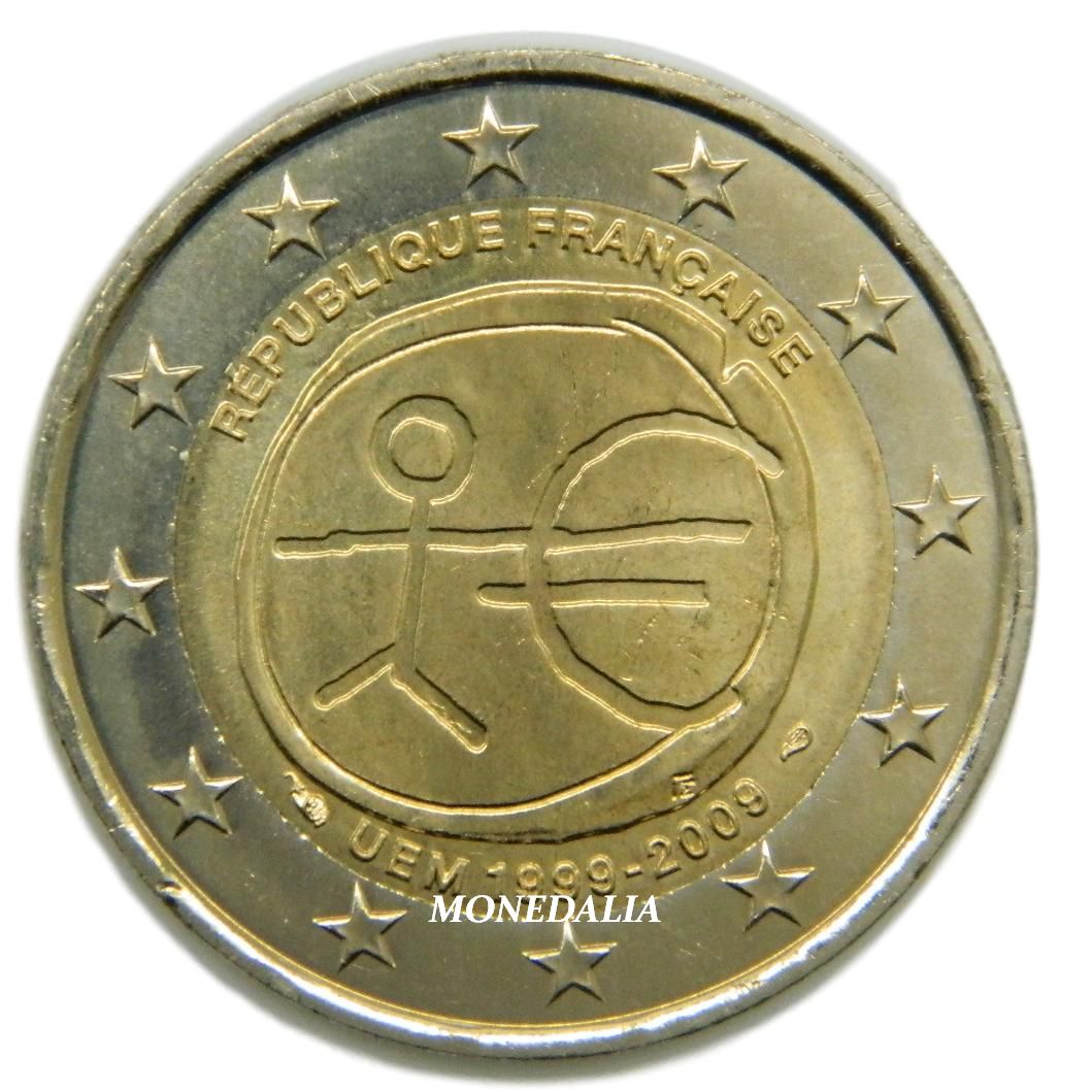 2009 - FRANCIA - 2 EUROS - EMU - UEM