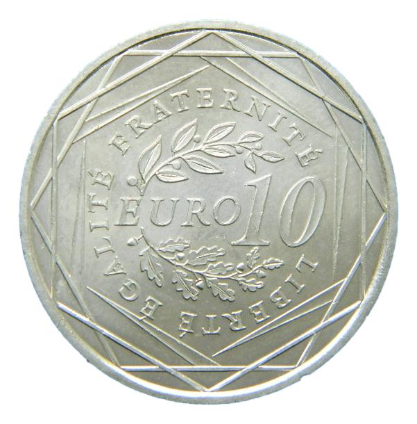 2009 - FRANCIA - 10 EURO -  PLATA