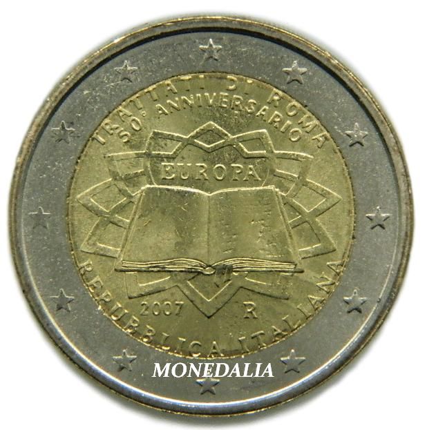 2007 - ITALIA - 2 EUROS - TRATADO DE ROMA