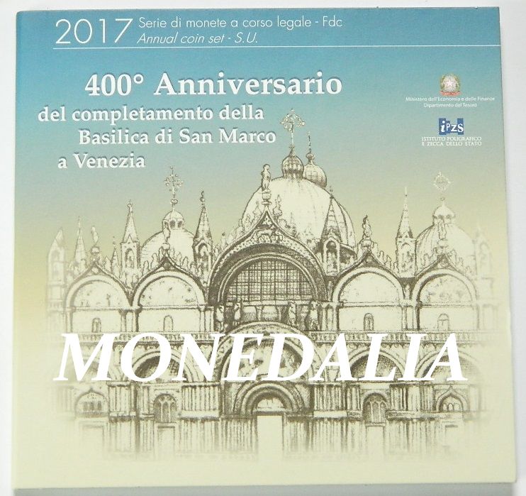2017 - ITALIA - CARTERA EUROS - 9 MONEDAS