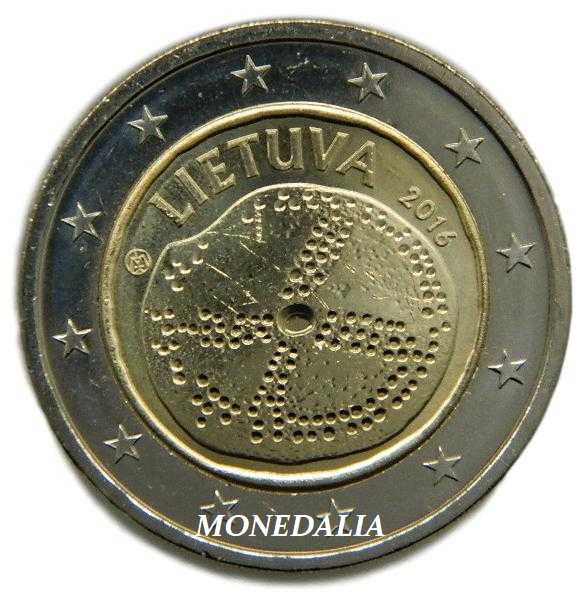2016 - LITUANIA - 2 EUROS - CULTURA BALTICA