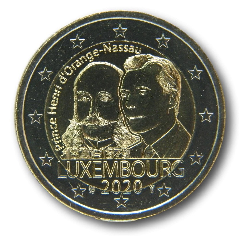 2020 - LUXEMBURGO - 2 EUROS - HENRY