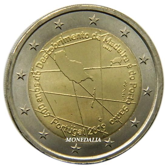 2019 - PORTUGAL - 2 EUROS - ISLA DE MADEIRA