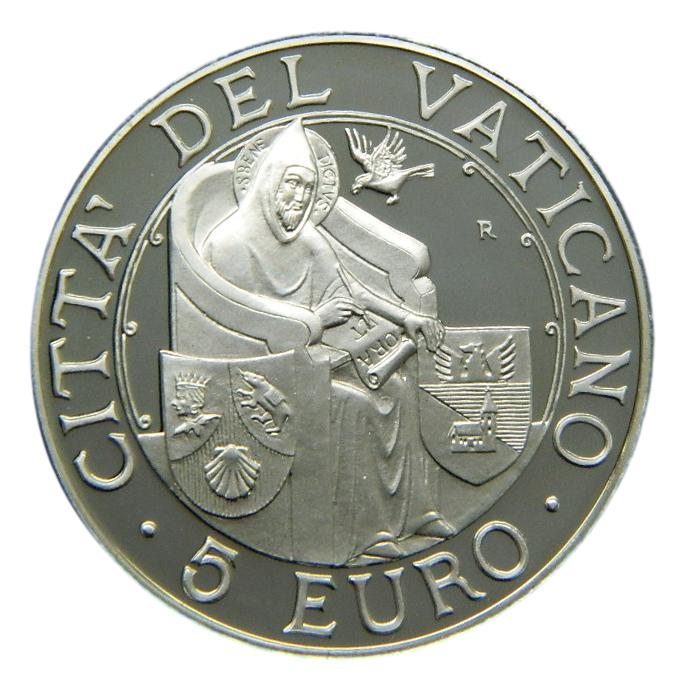 2006 - VATICANO - 5 EURO - PAZ - PLATA PROOF