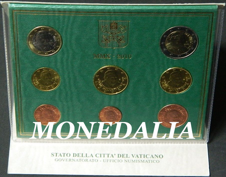 2010 - VATICANO - CARTERA EUROS 