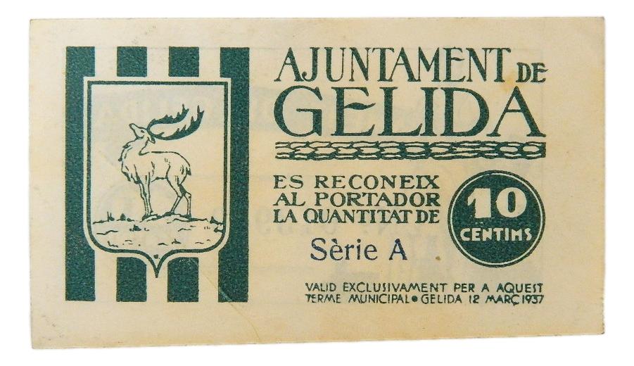 Ajuntament de Gelida, 10 ctms. 12 de març del 1937 - AT-112 - EBC