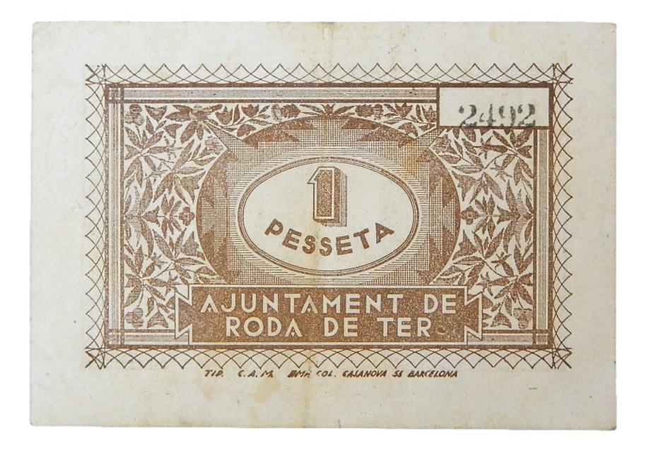Ajuntament de Roda de Ter, 1 pta. 23 de juny del 1937 - AT-2190 - MBC