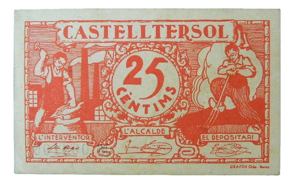 Ajuntament de Castelltersol, 25 ctms - AT-769 - EBC