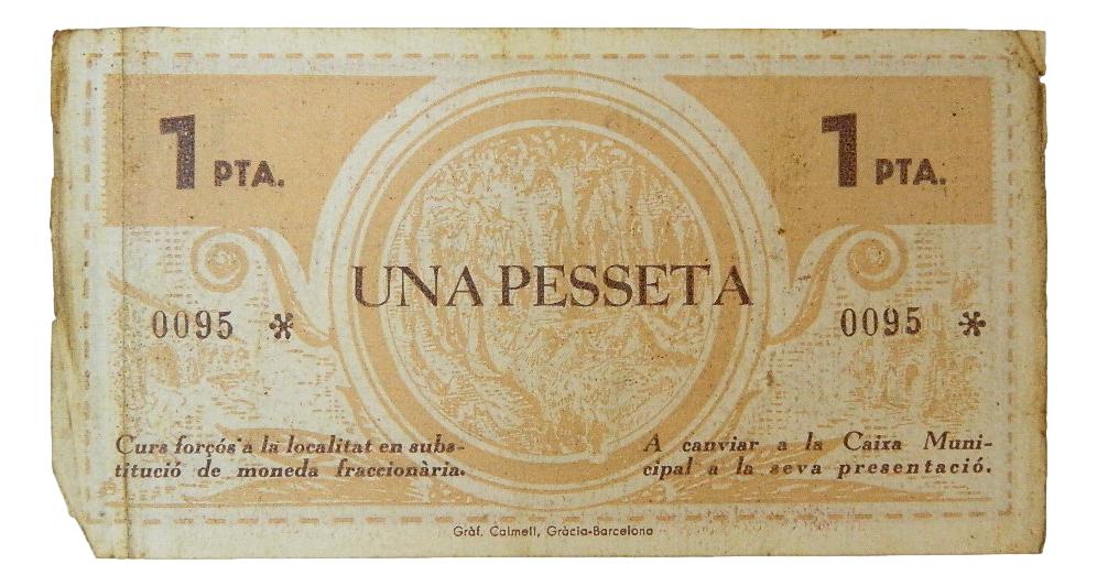 Ajuntament de Collbatò, 1 pta. 1 juny del 1937 - AT-852 - MBC