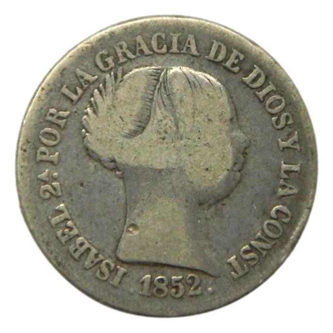 1852 - ISABEL II - 2 REALES - MADRID