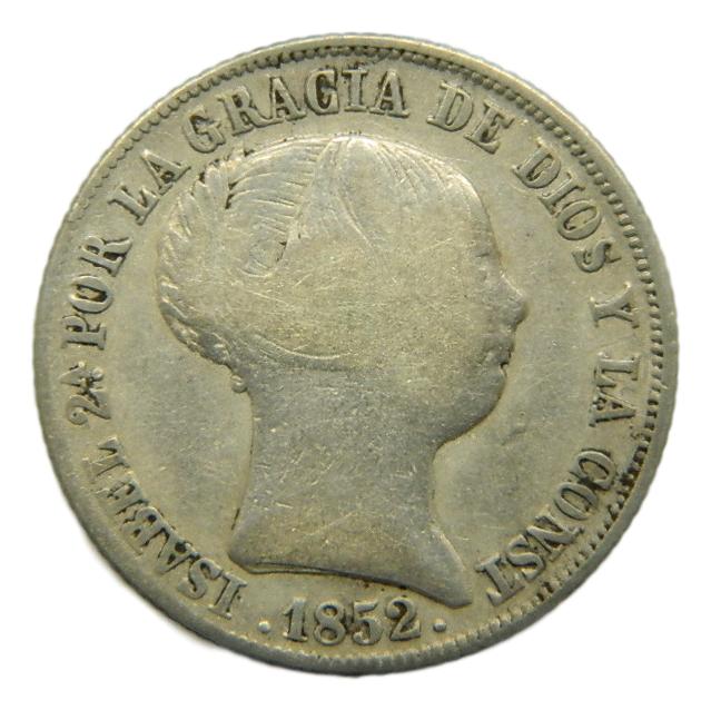 1852 - ISABEL II - 4 REALES - MADRID