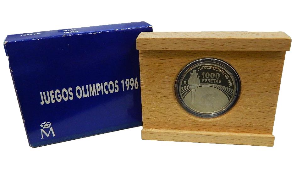 1995 - ESPAÑA - 1000 PESETAS - JUEGOS OLIMPICOS 1996