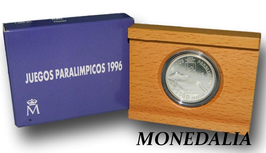 1996 - ESPAÑA - 1000 PESETAS - JUEGOS PARALIMPICOS 