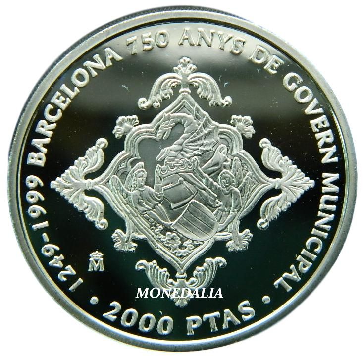 1999 - GOVERN MUNICIPAL - 2000 PESETAS