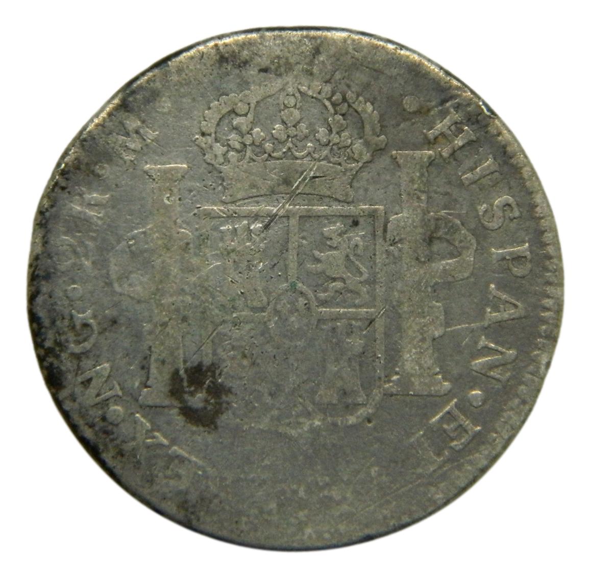 1785 M - CARLOS III - 2 REALES - GUATEMALA